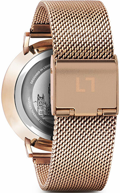 Orë dore Millner Mayfair Rose Gold, 36 mm
