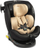 Ullëse makine Caretero Commo i-Size, 40-150 cm, Isofix, bezhë me të zezë