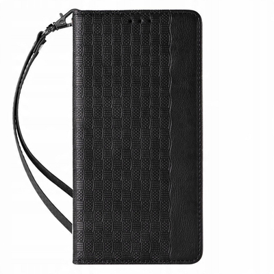 Mbulesë telefoni Magnet Strap Case për iPhone 13 Pro Max, me portofol, me rrip dore, kafe
