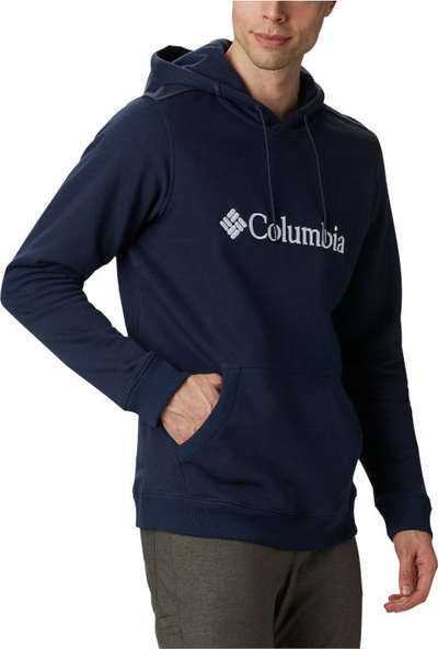 Bluzë me kapuç Columbia CSC Basic Logo II për burra, ngjyrë blu navy