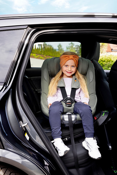 Ulëse makine BeSafe Beyond2 360, ISOfix, rrotullim 360°, e gjelbërt e lehtë