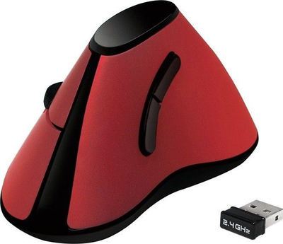 Maus pa tela LogiLink ID0159, 1200dpi, 5 butona, i kuq