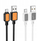 Kabllo USB Hoco X108, USB A në Micro USB, 1 m, 2.4A, e zezë