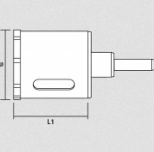 Freza rrethore Graphite Diamond 57H296, 65mm, për porcelan