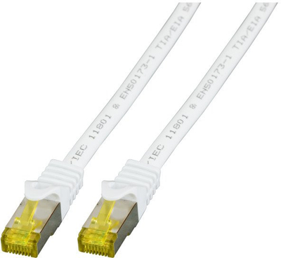 Kabllo rrjeti EFB Elektronik RJ45 Cat.6A, S/FTP, 25m, e bardhë