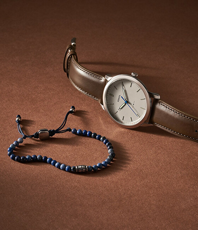 Set orë dore + byzylyk Fossil FS5966SET