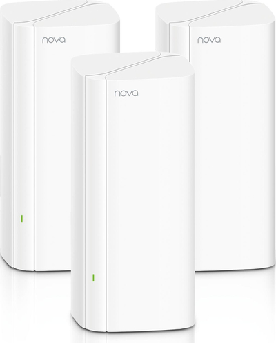 Sistem mesh WiFi Tenda Nova EX12, WiFi 6, set me 3 pjesë, i bardhë