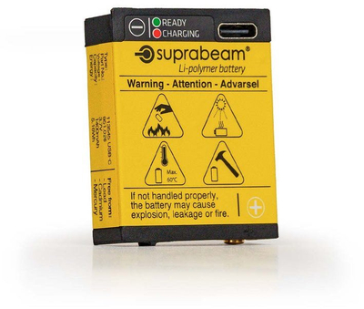 Bateri Suprabeam Li Po 3.7V, 1400 mAh, USB C, për elektrik S2 S3 S4