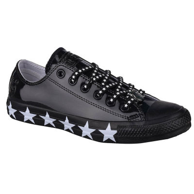 Atlete Converse Chuck Taylor All Star Miley Cyrus W 563720C, për goca, të ulëta, të zeza