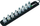 Set dado inbus Wera Zyklop Belt B 2, 3/8", 8 copa, i zi