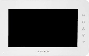 Monitor video interfon VIDOS X M12W, 7", ekran me prekje, i bardhë