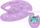 Paletë pikture Starpak, plastike, 10 ndarje, vjollcë pastel