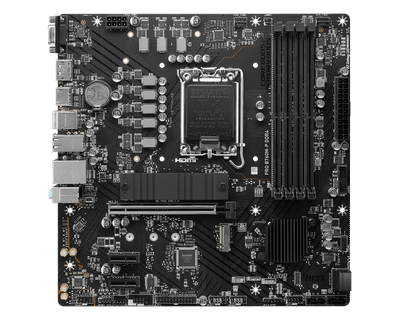 Pllake ame MSI PRO B760M-P DDR4 - DDR4, LGA1700, mATX
