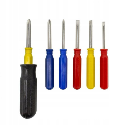 Set tournevidash WMC Tools Mini, 7 copë, çelik Cr V