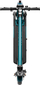 Trotinet elektrik So Flow SO4 Pro, 500W, bateri 10.5Ah, i zi me jeshile