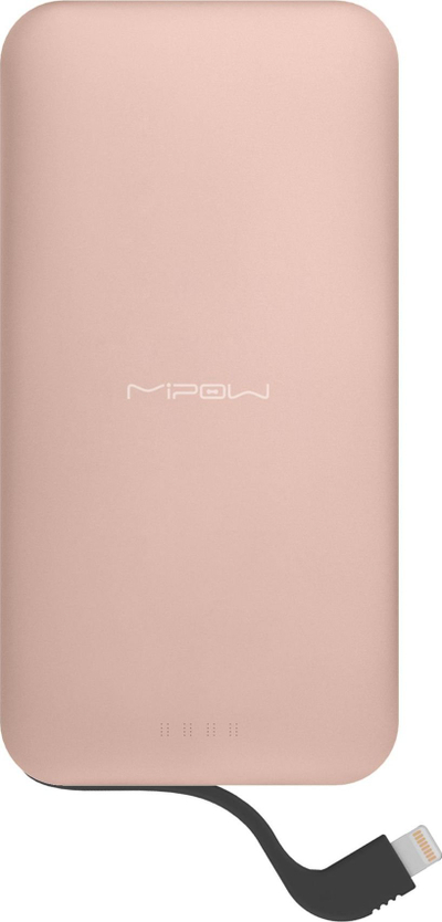 Надворешна батерија MiPow Power Cube, 5000mAh, USB излез, розе голд