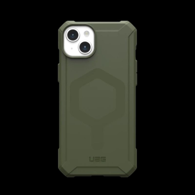 Mbrojtëse telefoni UAG Essential Armor për iPhone 15 Plus 6.7", MagSafe, jeshile ulliri