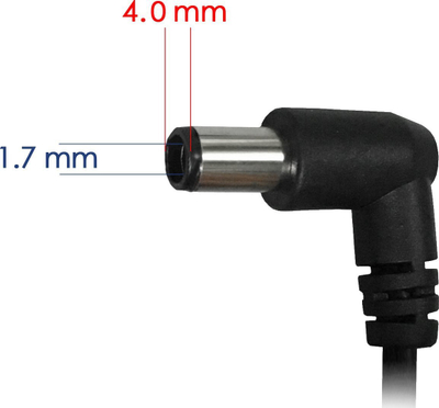 Karikues makine për laptop Akyga AK-ND-77, 20V 3.25A 65W, konektor 4.0 x 1.7 mm, i zi