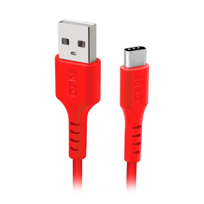 Kabllo USB Sbs Type C, USB 2.0, e kuqe