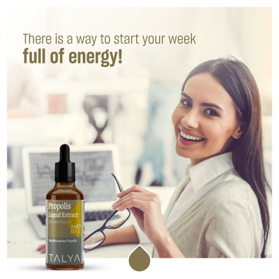 Suplement Herbal Propolis Liquid Extract, 20 ml 30%