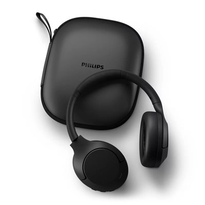 Kufje Philips TAH8507BK/00, wireless, të zeza