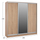 Dollap  rrëshqitës Sonama 240×240×60 cm (HM2462.01)