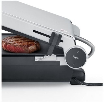 Grill tavoline elektrik Caso Germany SteakMaster Pro, 2000W, pllaka jo-ngjitëse, i zi