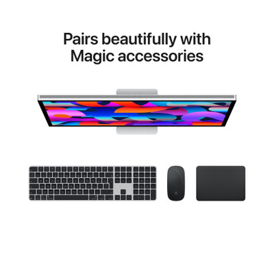 Apple Studio Display, Standard glass, VESA mount adapter (Stand not included)