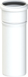 Tub oxhaku SpiroFlex SX PPJ80R0,25, 80mm, 0.25m, polipropilen, i bardhë