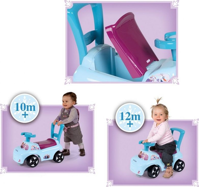 Makinë ecëse Smoby Frozen 720533, për kalamaj 10m+, blu