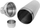 Shaker kokteji KingHoff KH-1393, 600ml, me receta që rrotullohen, çelik inox