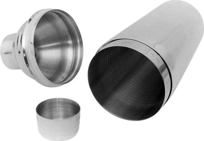 Shaker kokteji KingHoff KH-1393, 600ml, me receta që rrotullohen, çelik inox