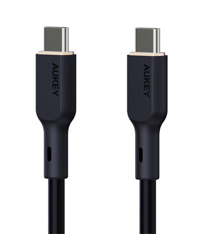 Kabllo USB C AUKEY CB-SCC241, PD 240W 5A, 1m, najlon, e zezë