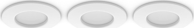 Panel tavani Philips Hue Slim Flush Mount 929003712102, 24.9W, 16M ngjyra, i bardhë