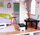 Shtëpi kukullash Wooden Dollhouse Pink, prej druri, 3 kate, rozë