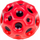 Top lodër Gametime Super Bouncy Ball, shumë kërcyes, me pika, i kuq