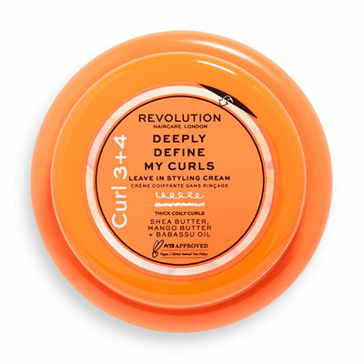 Krem stilues për kaçurrela Revolution Haircare Deeply Define My Curls, 220 ml