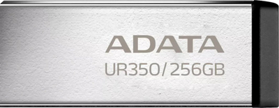 USB Memorja ADATA UR350, 256GB, USB 3.2 Gen 1, e argjendtë