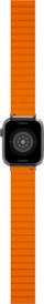 Rrip Apple Watch JCPAL JCP6284 Flex Form, magnetik, silikon, zi portokalli