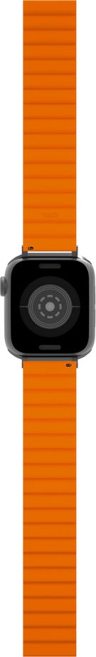 Rrip Apple Watch JCPAL JCP6284 Flex Form, magnetik, silikon, zi portokalli