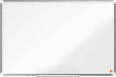 Tabla magnetike Nobo Premium Plus, enamel, 90x60 cm, e bardhë