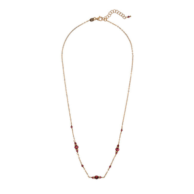 Varëse Alisia AL4266, ar, gur garnet, ngjyrë ari