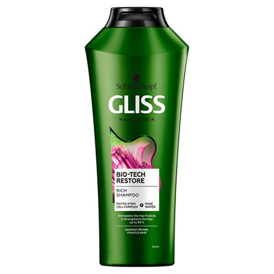 Shampo Gliss Kur Bio-Tech Restore 400 ml