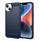 Mbrojtëse telefoni Armored Case për iPhone 14 Plus, TPU gome e fortë, dizajn karboni, e zezë