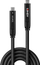 Kabllo USB C Lindy 15m, USB 3.2 Gen 2, DP 1.4, e zezë