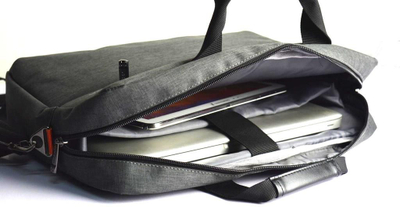 Çantë laptopi Addison Technology Middlebury, 15.6", gri e errët