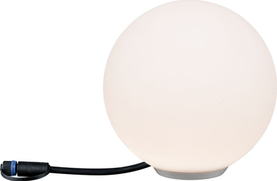 Dritë dekorative për jashtë Paulmann Plug and Shine Globe, LED 235lm 24V, 3000K, e bardhë