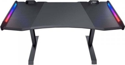 Tavolinë gaming Cougar MARS, 150cm, ndriçim RGB, e zezë