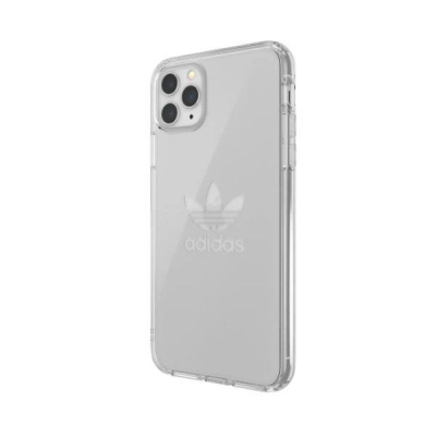 Kuti telefoni Adidas Originals Protective Clear Case iPhone 11 Pro, logo e madhe, transparente