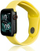 Rrip smartwatch Beline Silicone për Apple Watch 42 44 45 49mm, silikon, i verdhë